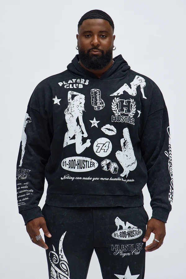 Oversized Hoodie - Black