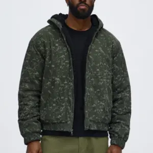 Hooded Bomber Jacket