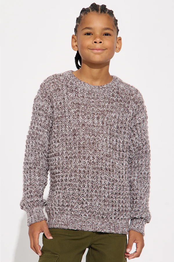 Chain Knitted Sweater